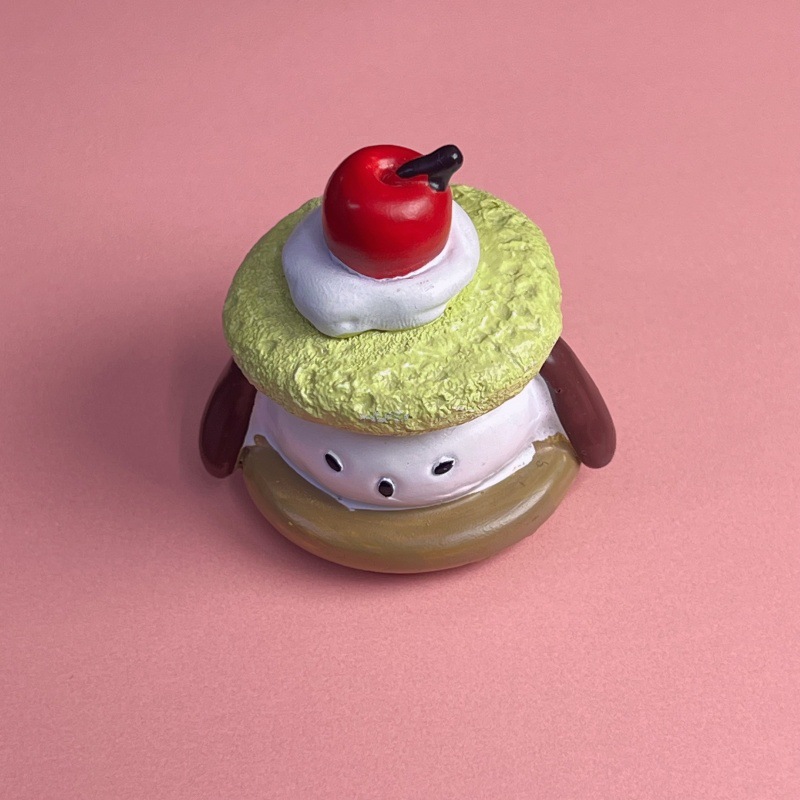 Creatividad de derechos de autor en línea gran tamaño de comida para jugar resina pegatinas de decoración para el hogar pegatinas de postre de pastel de simulación fábrica de stock