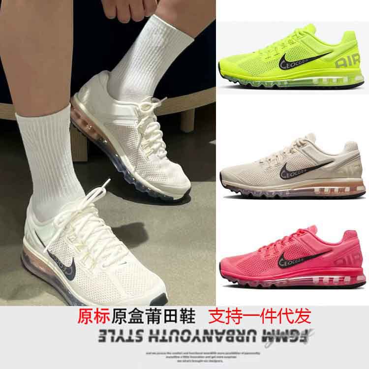 Putian Shoes Air Max 203 Men's Air Cushion Sports Running Shoes Summer Breathable Hollow Mesh Women's