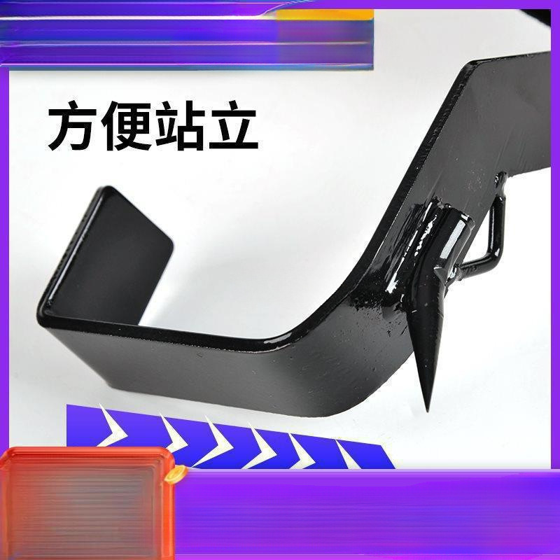 나무 등반 발 버클 강화 된 나무 발 버클 어퍼 트리 발 타이 아이언 신발 두꺼운 단조 나무 등반 발 버클 플러스