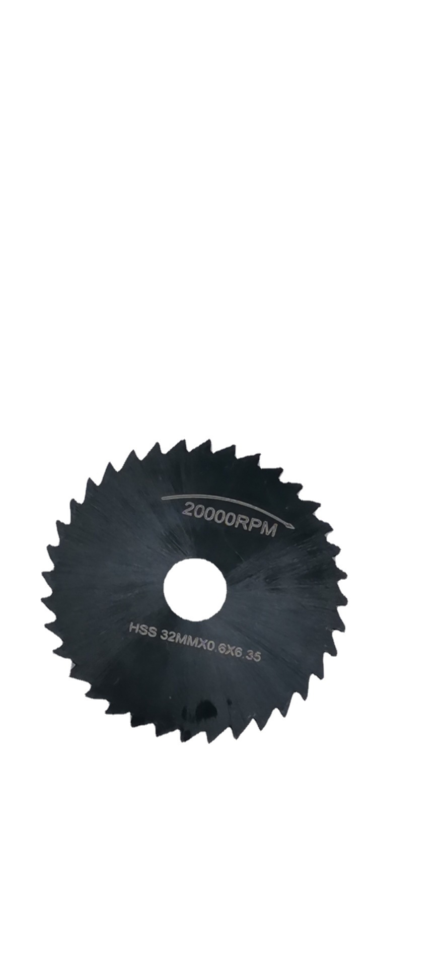 厂家供应高速钢  氮化黑色 迷你小锯片 机用切割片32x0.6*6.35mm