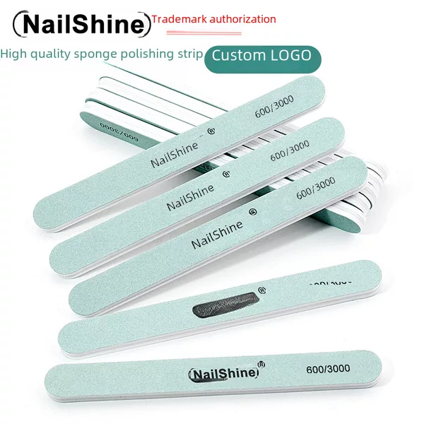 Nailshine Polishing Strip Polishing Rod Polishing Strip Polishing Rub Sponge Rub Silver Rod Cultural Toys