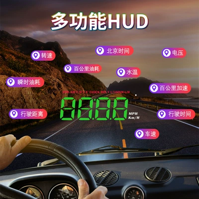 Weiying's New Hud High-Definition Car display