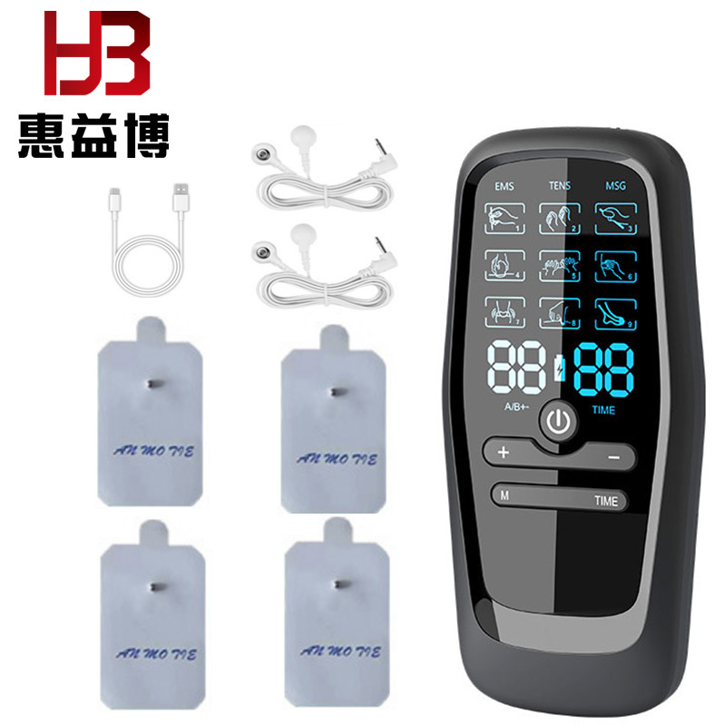 EMS low-frequency pulse electrotherapy device for home use, wholesale three-frequency multifunctional meridian massager for lumbar and cervical spine EMS low-frequency pulse electrotherapy device for home use, wholesale three-frequency multifunctional meridian massager for lumbar and cervical spine