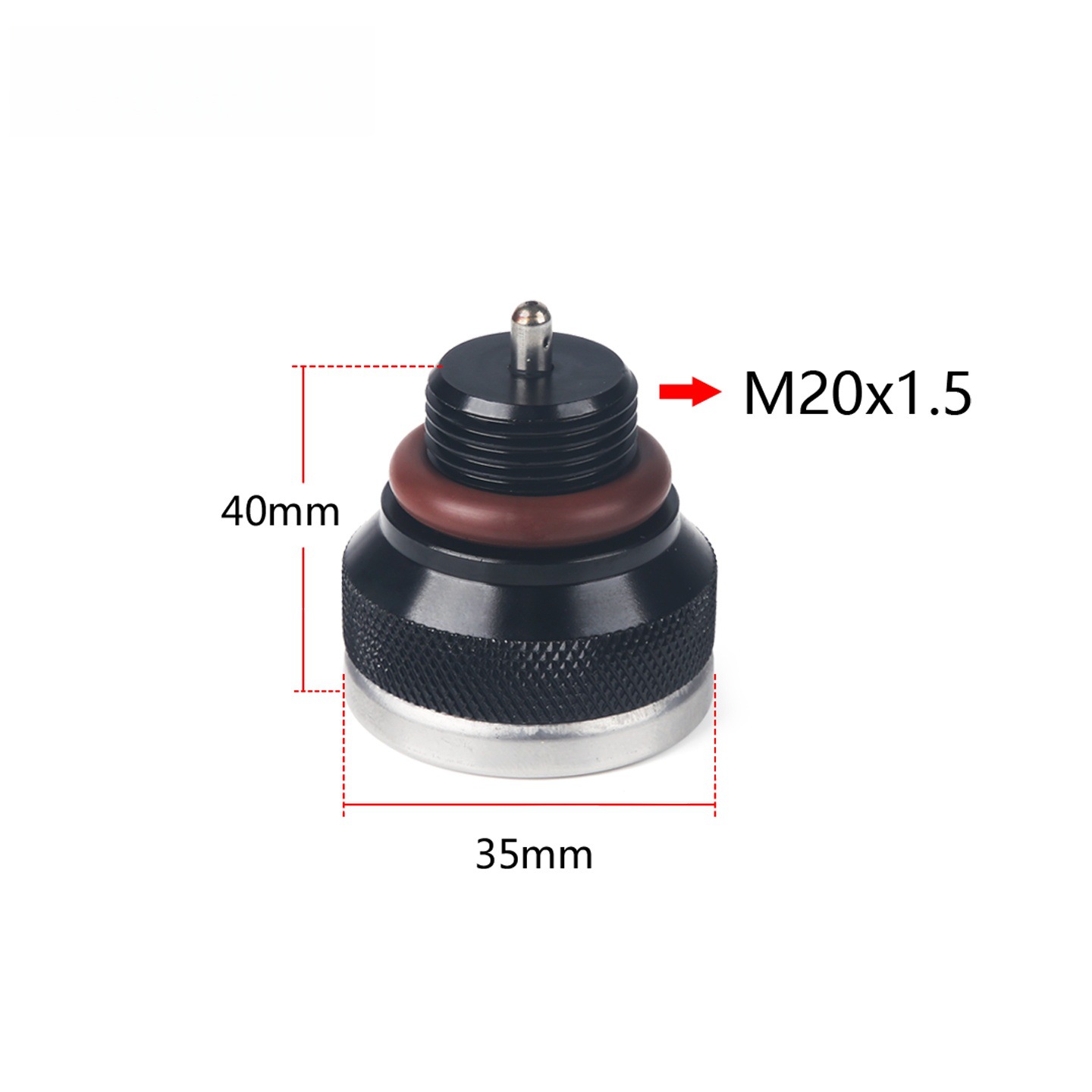 Motorcycle Modified Oil Meter Engine Temperature Dipstick M30x1.5 M20*1.5