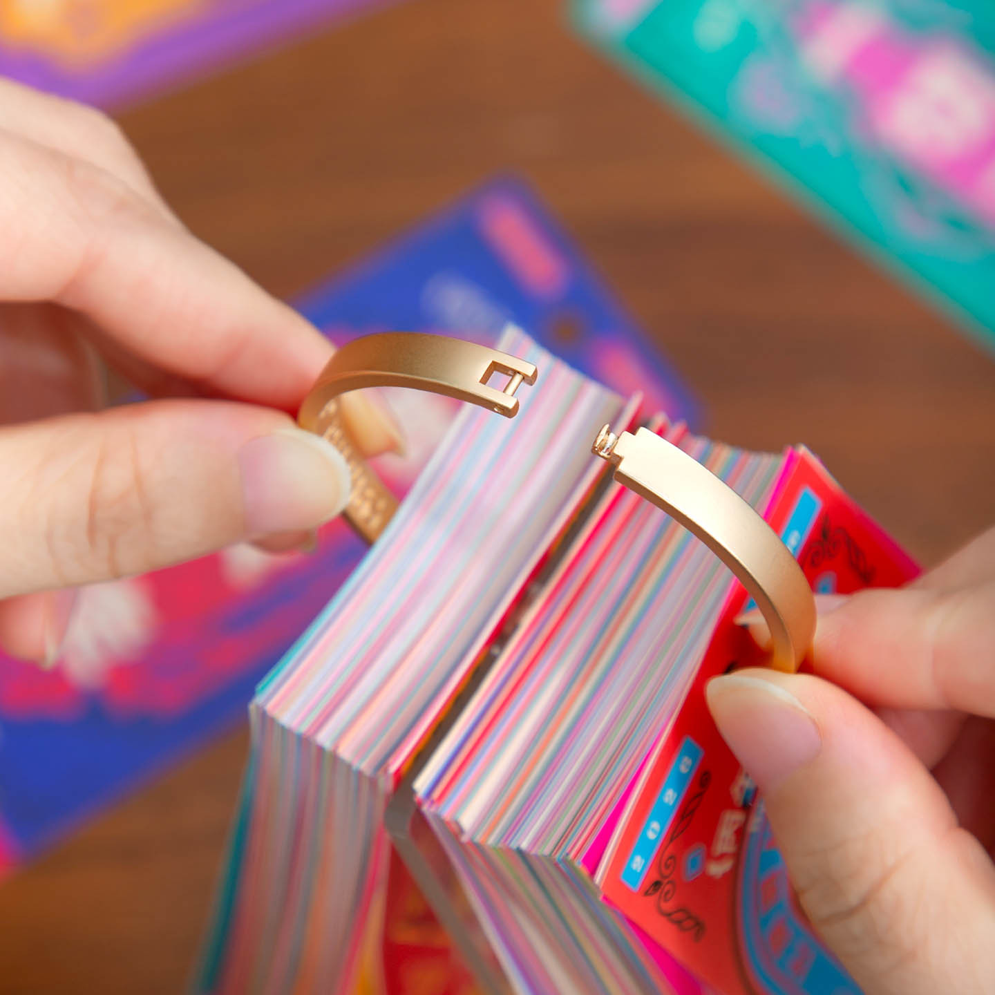 Xinmo 2026 Fu Signatario único calendario vida ilimitado decoración de escritorio plan multifuncional calendario calendario simple