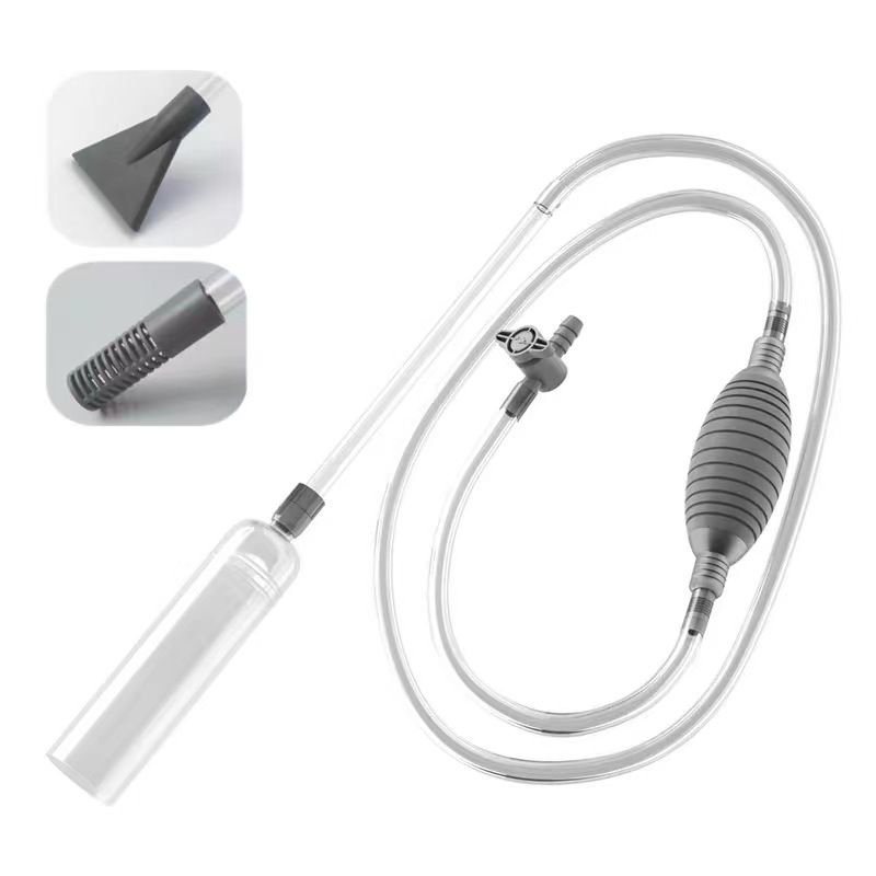 水槽水交換器サイフォン水交換便器砂洗浄器手動水交換器水槽洗浄ツール|undefined