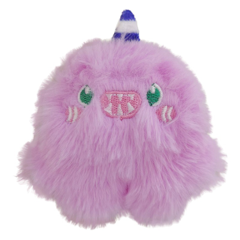 Muñeca de dibujos animados, ramo de muñeca, muñeca de peluche de bricolaje, colgante de unicornio, bolso escolar, llavero