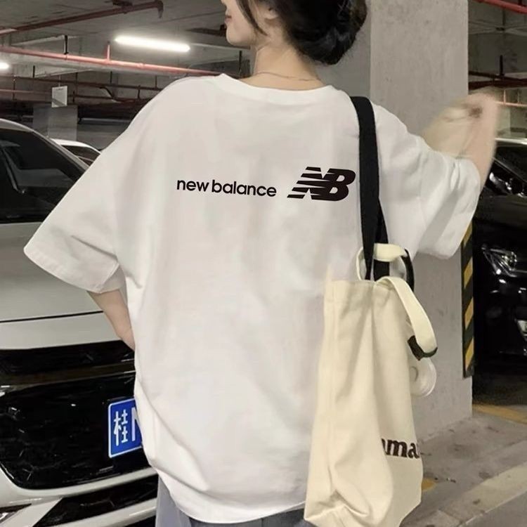 230 グラムヘビーウェイト半袖コットンプリントレター新しい男性と女性の Tシャツ夏韓国スタイルルーズカジュアルカップルアメリカンスタイル|undefined