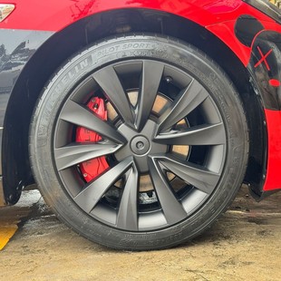 Suitable for Tesla 19-23 Model 3 Wheel Hub Cover with Full Edge 18inch M3 Wheel Hub Cover 18inch Old Electric Car