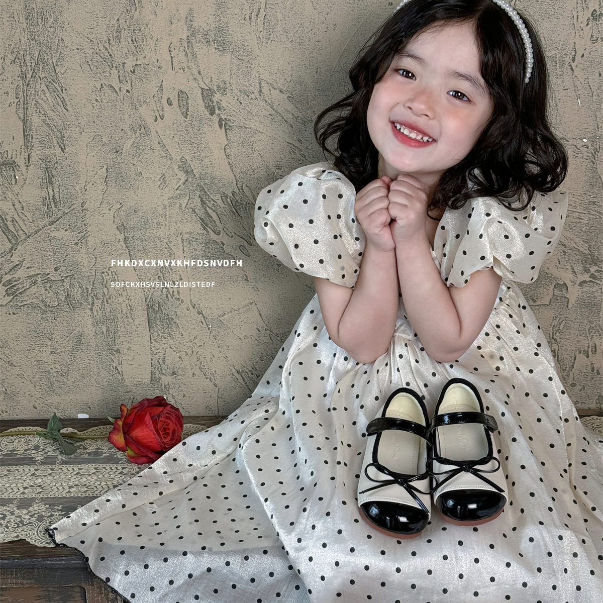 Cross-border Chanel Style Children's Shoes Children's Leather Shoes Girls' Princess Shoes Shallow Mouth Baby Shoes Shoes Little Girl Shoes