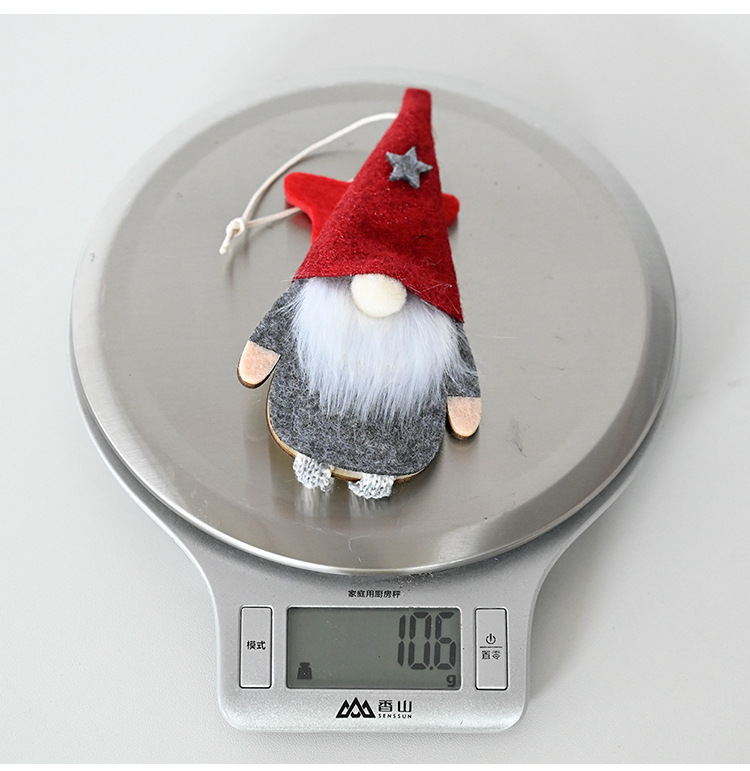 11g Weight Christmas Festival Wholesale Christmas Rudolph Hanging Legs Doll Pendant Decoration Nihaojewelry 11