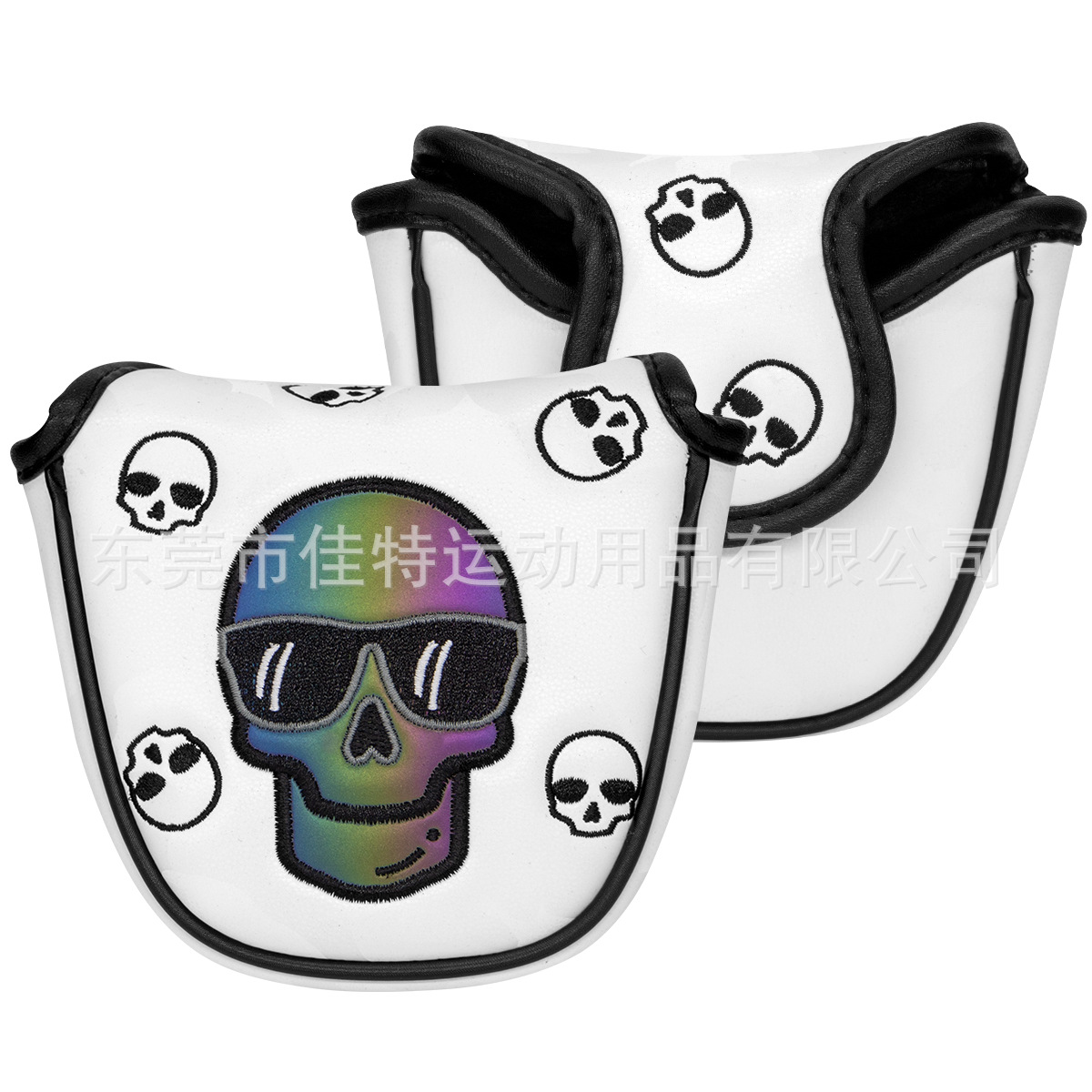 Cráneo cubierta del Club de Golf conjunto completo varilla de hierro N ° 1 calle pequeña pierna de pollo varilla de madera putter tapa protectora cubierta fábrica