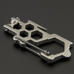 ガジェット傘兵掛けシリーズプーリー多機能登山ボタン付きポケットツール