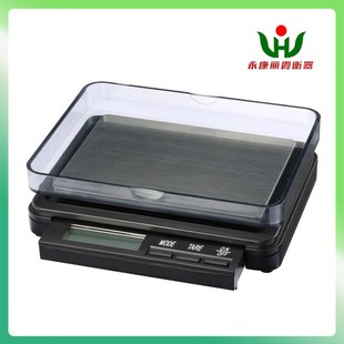 Pocket scale small square jewelry scale palm scale pocket scale gram weight scale 0.1-2000G industrial commercial scale