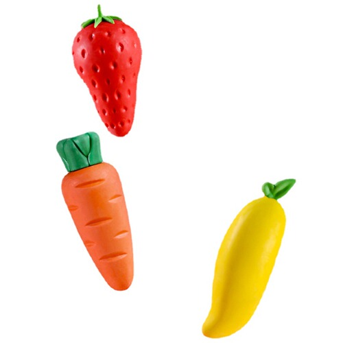 Extra large eraser fruit eraser for primary school students without leaving traces carrot strawberry pen eraser