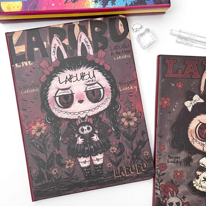 新しいラブブ a5 ノートブック高価値漫画水平線ノートブック漫画ハンドブック学生超厚手のメモ帳