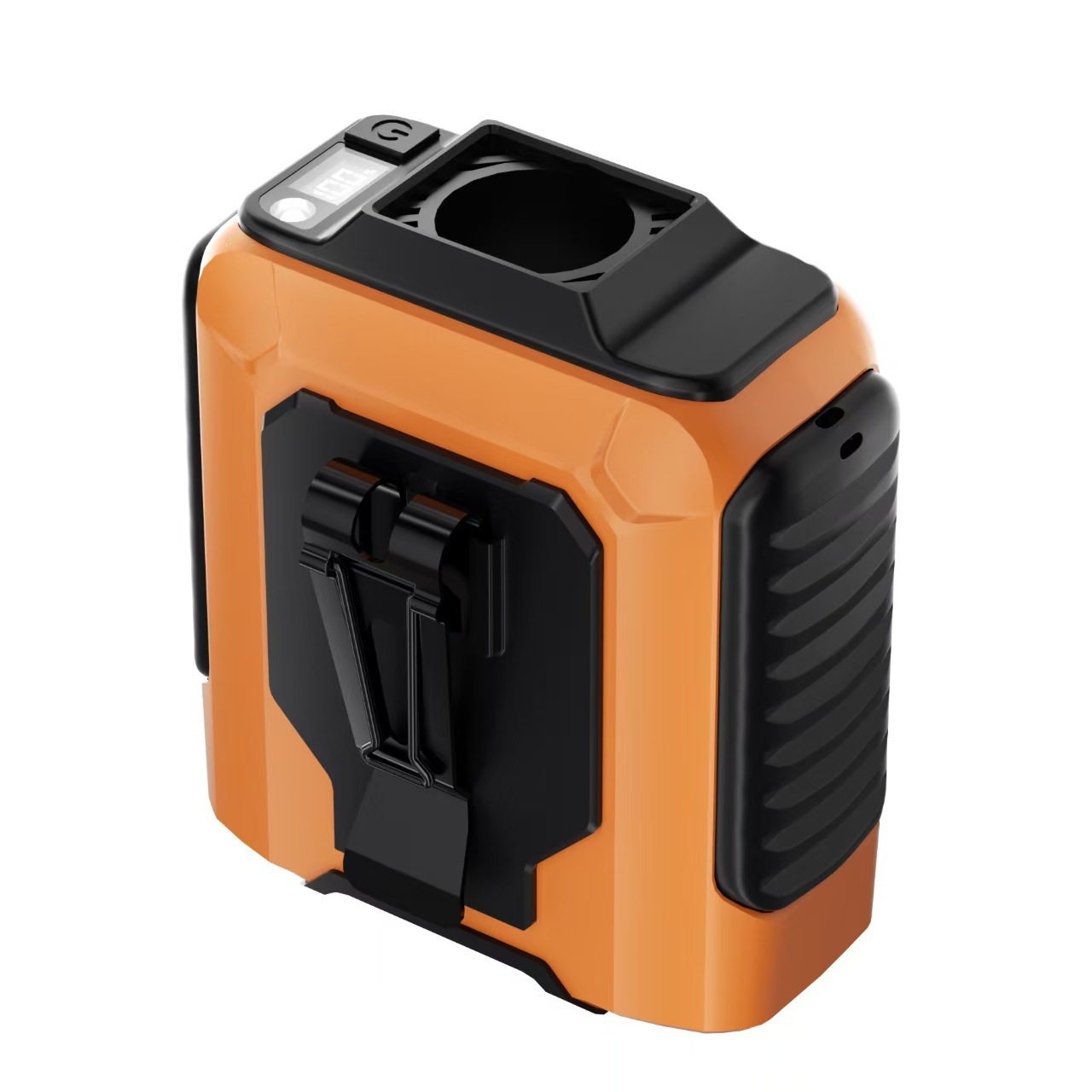 Nuevo gran ventilador de cintura al aire libre acampado larga duración de la batería de gran capacidad perezosa portátil pequeño aire acondicionado USB carga