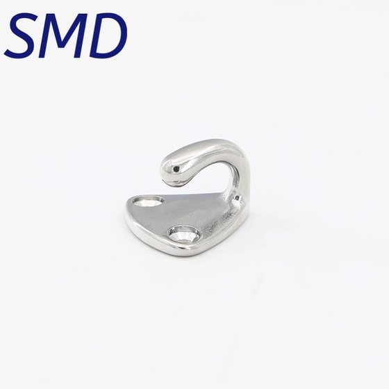 316 material marine hardware yacht accessories anti-collision ball hook stainless steel coat hook