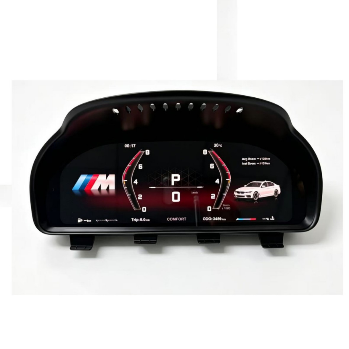Compatible with BMW F chassis 5 Series, 6 Series, 7 Series, X3, X4, X5, X6, non-destructive modification to M Sport full LCD instrument panel