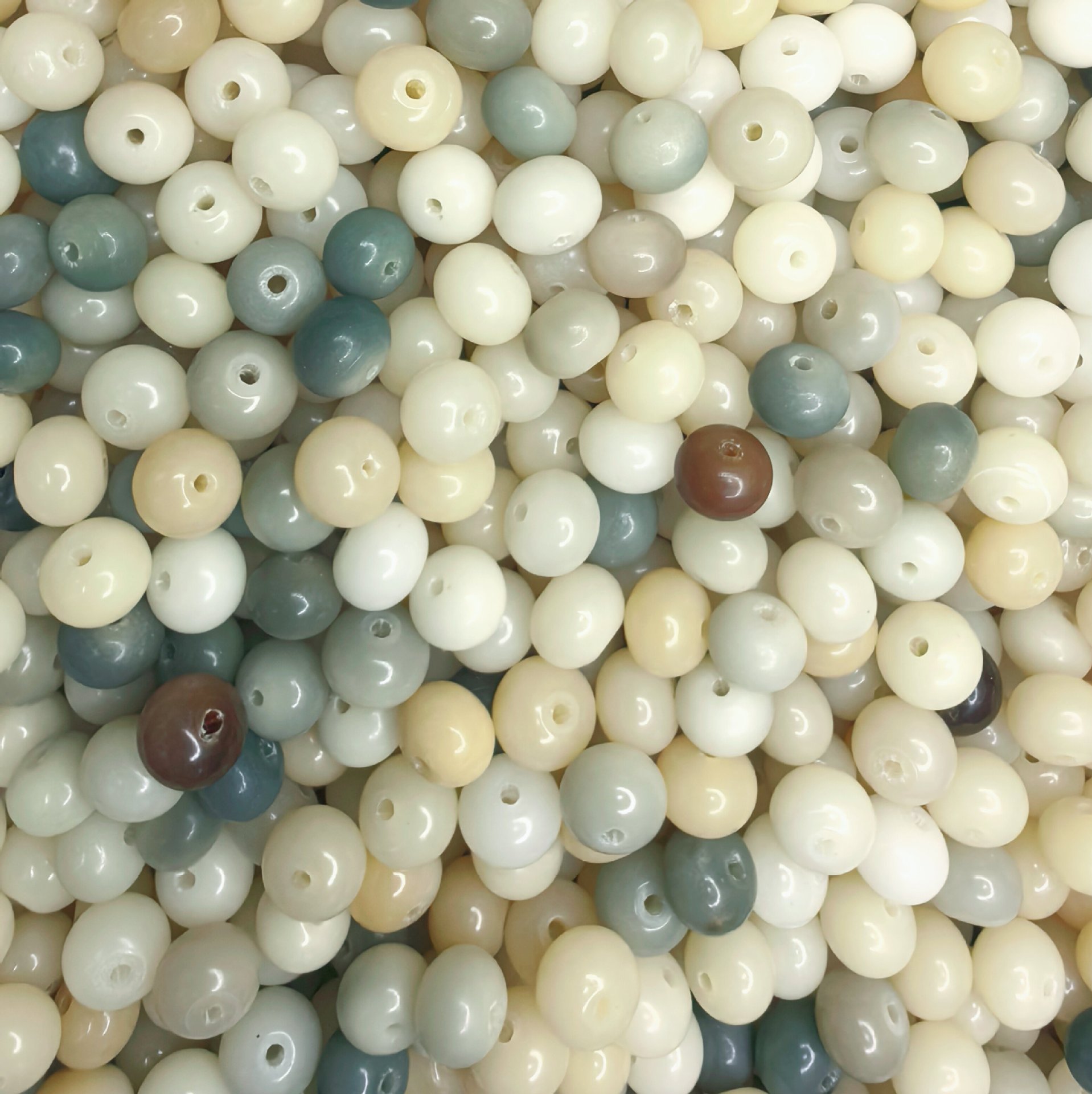 Бусины Duobao Яблоко 8X10мм