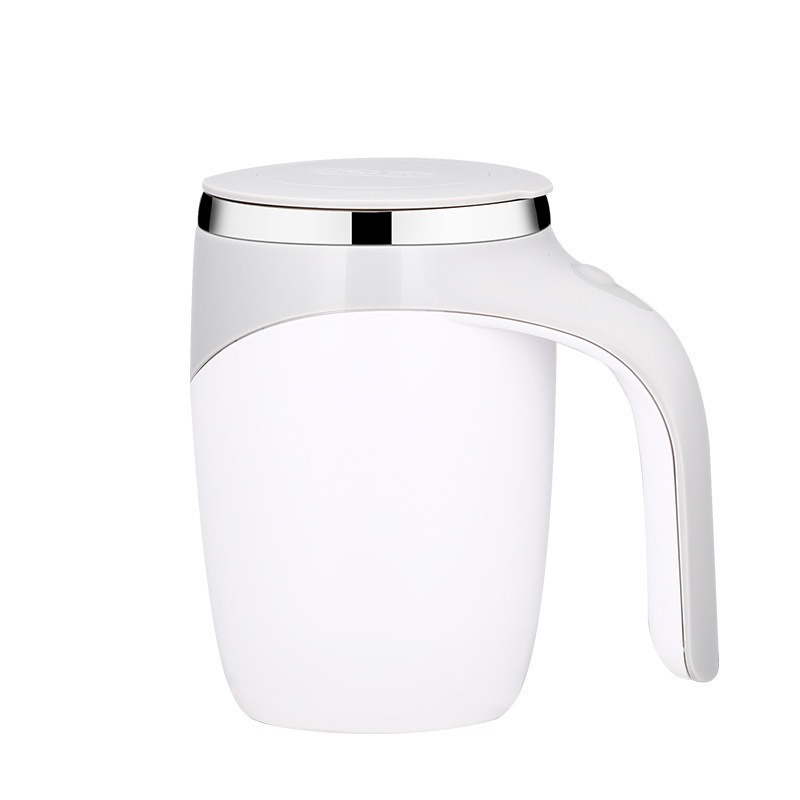 跨境全自动搅拌杯不锈钢懒人磁化杯磁力杯便携咖啡杯马克牛奶杯