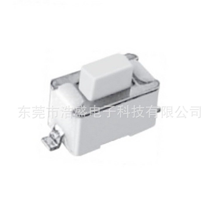 耐高温轻触开关3×6×4.3H贴片 ，3×6×5H 贴片白色开关 偏带