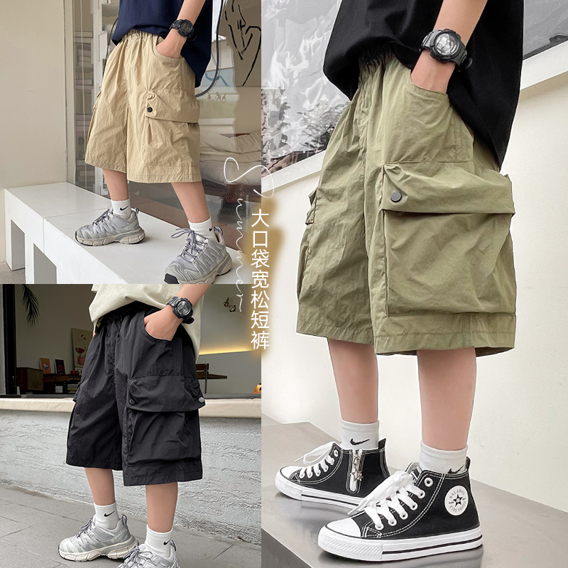 Boys' Shorts Summer 2026 New Style Children's Pants Summer Sports Thin Mid-Length Pants Trendy