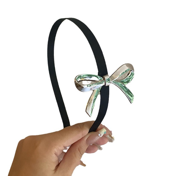 Sweet cool girl style style hairband girls 2023 nuevo clip de cabello plateado de alta calidad clip de cabello de presión