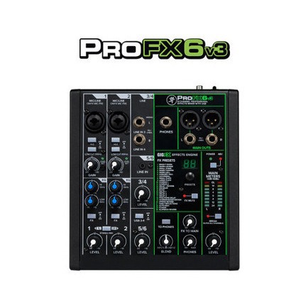 RunningMan美奇美琪ProFX6v3调音台手机电脑直播设备话筒声卡