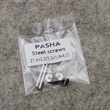 PASHA连接杆一字螺丝手表配件表带螺丝连接杆串钉怕砂全钢螺丝杆