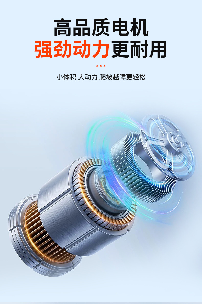 Folding Mobility Scooter Cross-Border Export Household Small Four-Wheeler Elderly Electric Vehicle Disabled Anti-Fall Moped