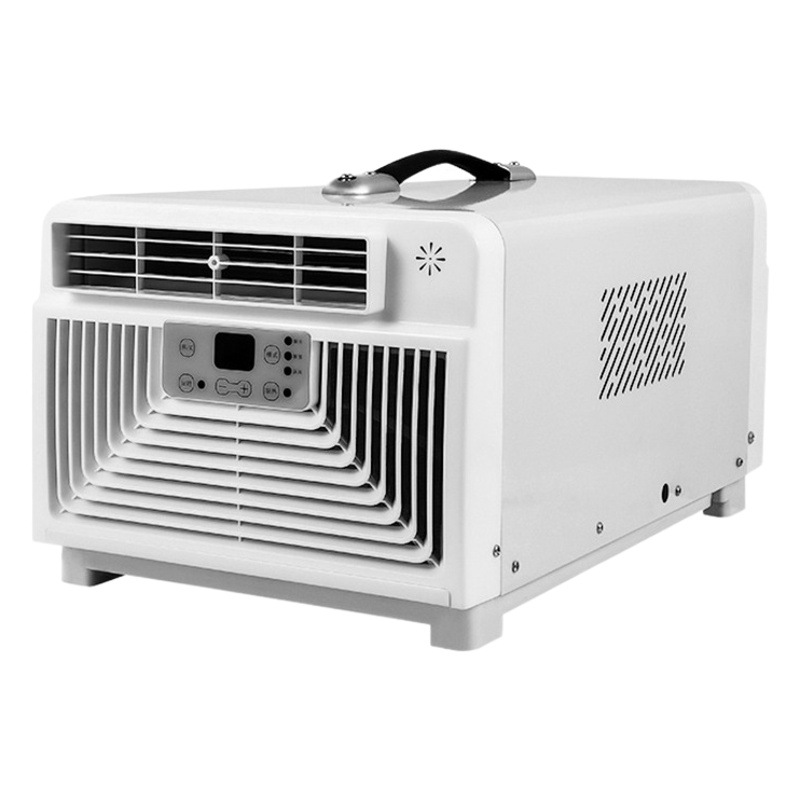 Coche que acampa tienda al aire libre aire acondicionado móvil refrigeración y calefacción de doble uso RV dormitorio mosquitera pequeño aire acondicionado sin máquina al aire libre