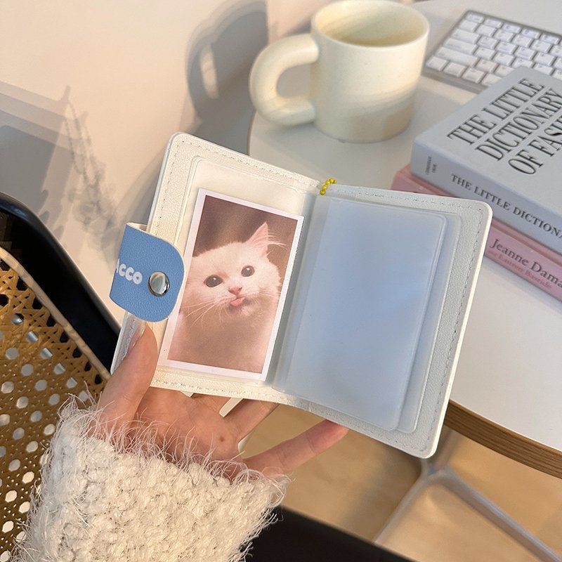 Pacha perro titular de la tarjeta multi-tarjeta de gran capacidad mini lindo todo en una bolsa titular de la tarjeta de visita Tarjeta de Identificación titular de la tarjeta de licencia de conducir para las mujeres