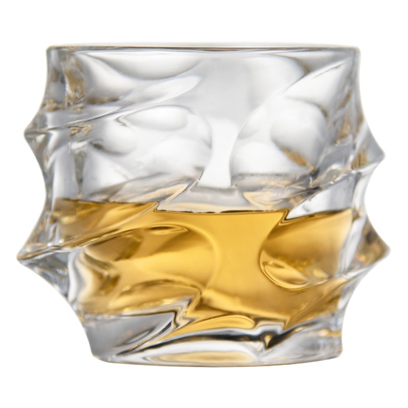 Vidrio de cristal grueso de estilo europeo vaso de whisky vaso de cerveza espíritus copa de vino juego de vino