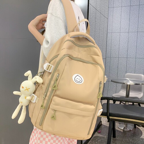 Backpack for Girls Students  New Style Backpack for Primary School Students (Grades 3-5) and High School Students Large Capacity Backpack