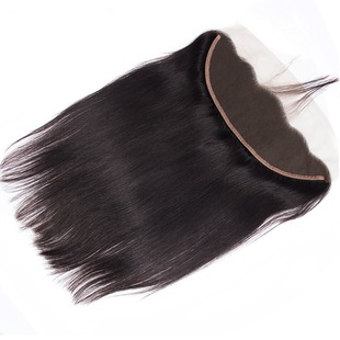 13X4 13X6 360Lace Frontal Closure Natural Color Smooth Hair Transparent Hd Lace Hair Block