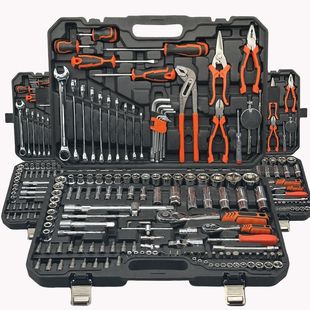 Auto Repair Tool Set, Machine Repair Wrench, Socket Combination Tool Box, Car Repair Multi-Functional Car Repair Tool Set