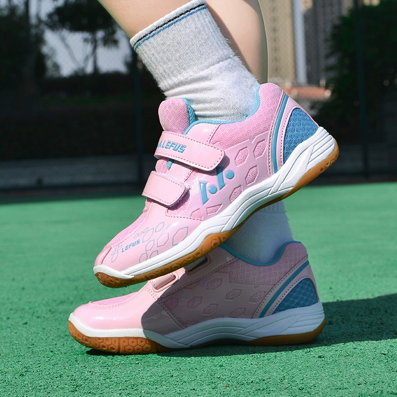 Children's breathable sports shoes for badminton for boys, sports comfortable table tennis shoes for training, for teenagers