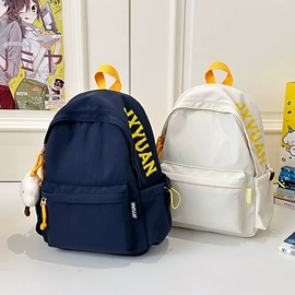 休闲背包;中大学生书包;男士单肩包