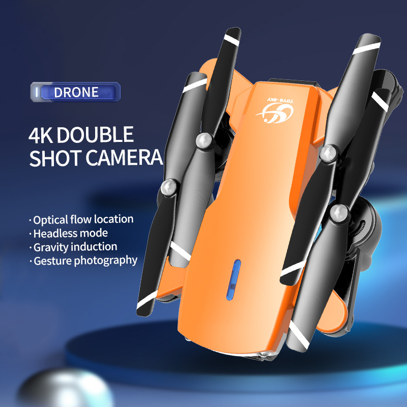 跨境S169光流定位无人机双摄像头带电调飞行器4K高清航拍遥控飞机