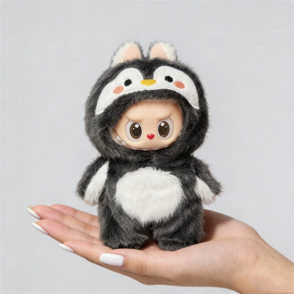 Plush set, pinguin