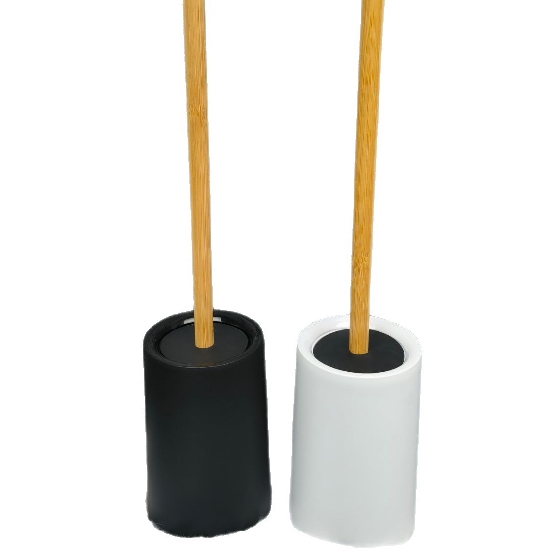 Juego de Cepillo para Inodoro de Pie con Mango Largo para Baño