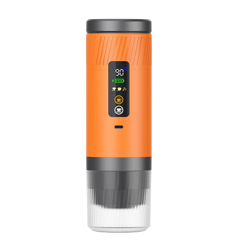 New 88W High-Power Pump-Pressed Rechargeable Automatic Heating Portable Capsule Coffee Machine for Camping Espresso Maker