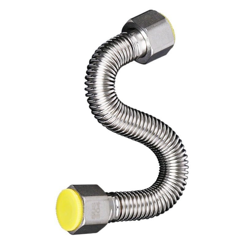 Бесшовные сварные сильфон 4 точки 304 сильфон из нержавеющей стали высокого давления воды Впускной шланг металлический шланг