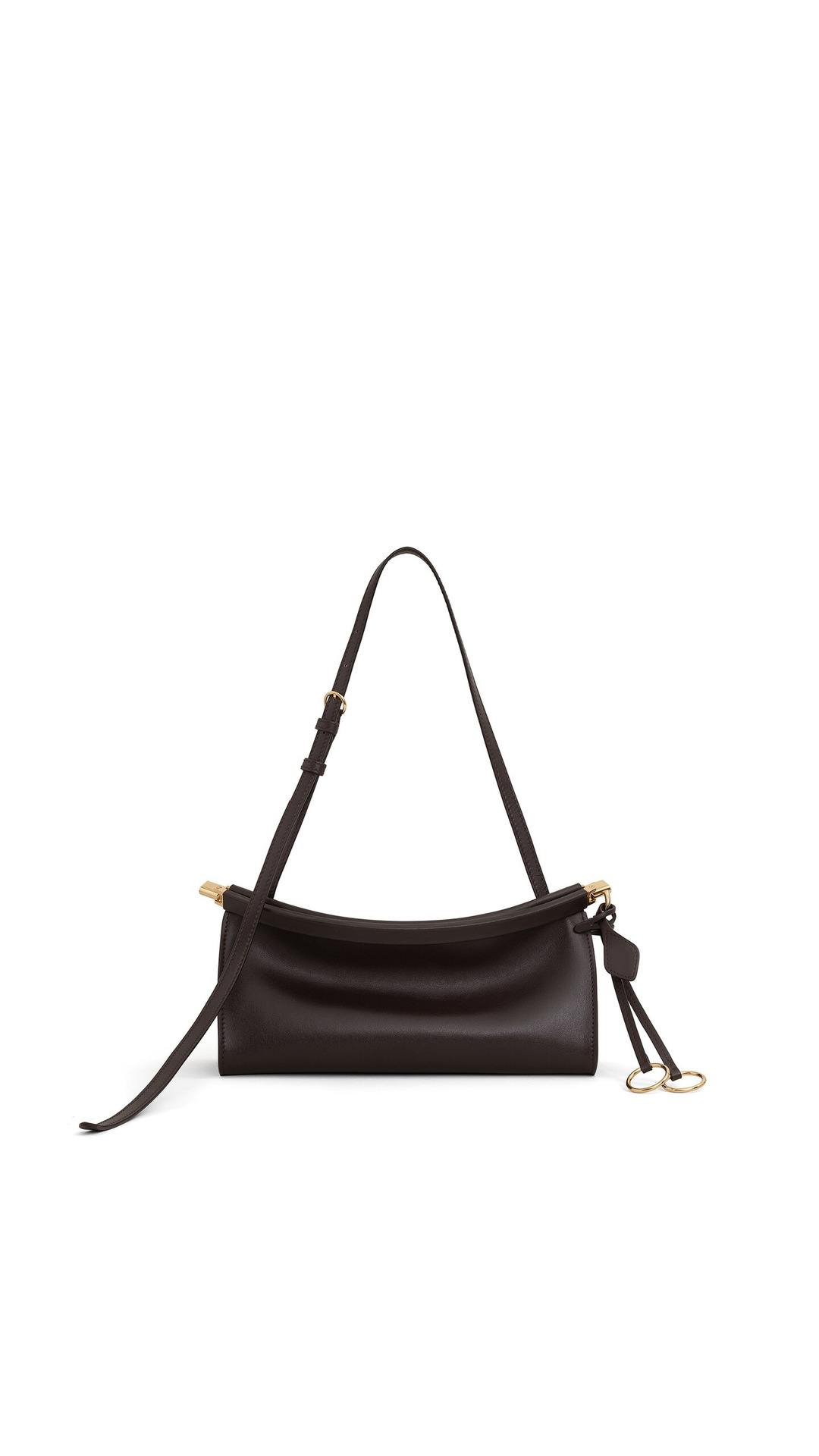 Retro Crescent Baguette Bag for Women - New Luxury Versatile Clip Bag, Single Shoulder Underarm Bag, Commuter OL Handbag - Thumbnail 6