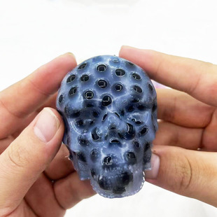 Halloween Skull Squeeze Acne, Decompression and Venting Toys, High-Looking Pinch and Prank Cross-Border Toys Wholesale