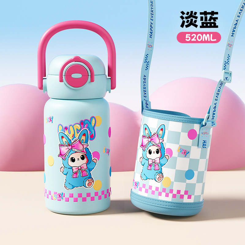 子供用魔法瓶カップ 316 食品グレードの大容量ポータブルダブルドリンク屋外男性と女性の学生高価値ウォーターカップ卸売|undefined