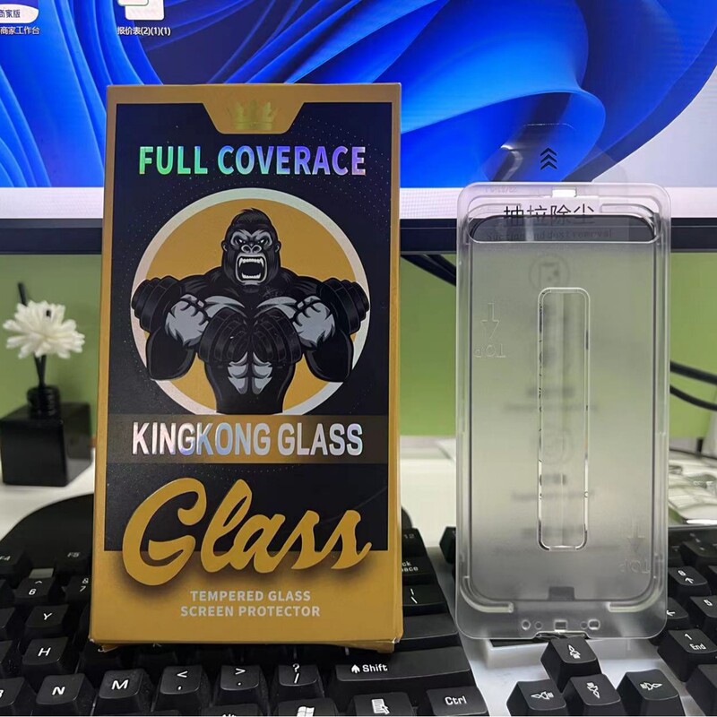 For Apple 16 Seconds Sticker HD Tempered Film 12 Dust-Free Storm XR Film 15Pro Mobile Phone Sticker iPhone13Pro