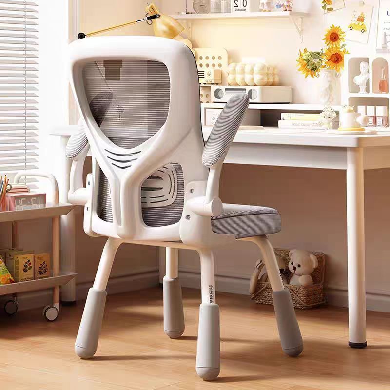 Computer Chair, Home Ergonomic Chair, Long-Term Sitting Backrest Chair, Primary and Secondary School Students Learning Writing Desk Chair