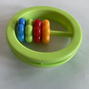 Игрушечные счётные бусины цветной пластик